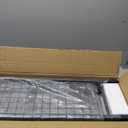 Over The Toilet Storage Cabinet,4 Tier Bathroom Organizers and Storage With Adjustable Shelf Waterproof Feet Pad and Basket ,Multifunctional Space Saver Freestanding Bathroom Shelves With Dividers (Brown)