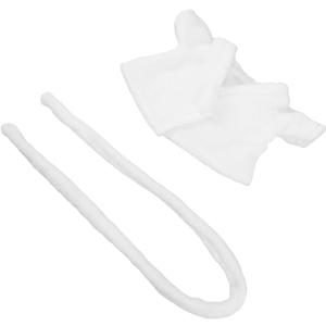 YARNOW Soft Cloth Doll Clothes for Stuffed Bears Mini Animal Play Outfits Cozy Plush Robe for Bears and Bath Dolls Sleepwear for Imaginative Play