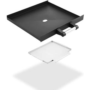 Charbrofire 47183T PS9900 Grease Tray Grill Replacement Parts for Smoke Hollow Drip Pan 7000CGS 47180T 47183T-30 PS9500 TR028 1800CGS 8500 Grease Pan with Catch Pan Assembly Grill Accessories