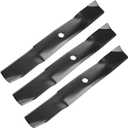 GX21380 Medium Lift Mower Blade, Compatible with John Dee re 54" Deck G110 D170 190C LA150 LA175 E180 S180 Riding Lawn Tractor, Replace GY20679 GY20684 GY20686, 3 Pack