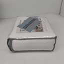 Reversible 4 Seater Sofa Cover 91 Inch Large Couch Cover Furniture Protector (Sofa XX-Large, White/White)