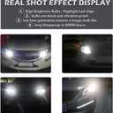 Xenon White 1156 BA15S 1095 7506 LED Bulbs Extremely Bright 3014SMD 54-EX Chipsets with Lens Projector for Backup Lights, Tail Lights, Brake Lights, Reverse Lights, 12-24V(Pack of 2)