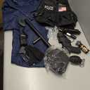 Spooktacular Creations 20PCS Police SWAT Costume for Kids, S.W.A.T. Police Officer Costume for Boys Halloween Cosplay Party (Medium (8-10 yrs))