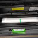 Bonsenkitchen Vacuum Sealer Machine, Globefish Technology for Perfect Vacuum Sealing, Powerful Low-Noise Food Vacuum Sealer with Easy Handle Design, Built-in Cutter & Bag Storage, 1 Bag Roll & 10 Bags (Silver Black)