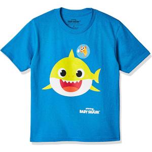 Pinkfong Boys' Toddler Baby Shark Short Sleeve T-Shirt With Pants 3T