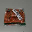 Best Pet Supplies Voyager Step-in Air Harness - All Weather Mesh, Reflective, No Pull Harness for Dogs, Cats - Secure with Hook & Loop Fastener, Buckle, Double D-Rings - Orange, XXS (Chest: 12 - 13.5")