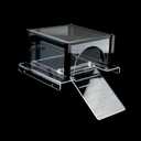 Turtle Topper Basking Platform for Aquatic Turtles 10/20/29/55 Gallon Tank, Aquatic Reptile Ramp Dock, Terrace, Accessories (Large)