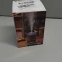 Cute Cool Mist Humidifier for Bedroom/Desk/Office, Small Personal Desktop Humidifier with 2 Mist Modes, 7 Color Lights with USB, Waterless Auto Shut-Off