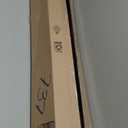 30" Chrome Framed Shower Door Replacement Drip Rail with Vinyl Sweep Door Water Deflector, Applied Mounting Tape and Screws (30Inch)