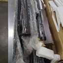 BedsPick Full Size Bed Frame with 2-Tier Storage Headboard, Sturdy Metal Platform Bed Frame with Charging Station & LED Lights, Noise-Free/Metal Support/No Box Spring Needed, Rustic Brown