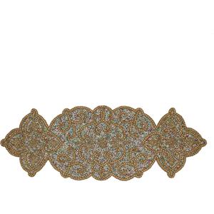 Beaded Design Table Runner
