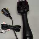 REVLON One-Step Hair Dryer and Styler, All-in-One Hair Brush Straightener for Salon-Quality Smooth & Straight Styles, Black