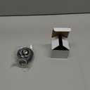 Matte Black Universal Tip Toe Tub Stopper Replacement, Pop Up Bathtub Drain Stoppers, Bathroom Bath Tub Drains Plug, Replaces Lift and Turn, Tip-Toe and Trip Lever drains for Tub, Easy Install