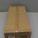 WOPITUES Floating Shelves for Wall with Cube Shelf, Wall Shelves with Metal Rail for Decor, Bathroom Organizers and Storage, Over Toilet Shelves for Bathroom, Toilet Paper-White&Gold (15.7 inch)