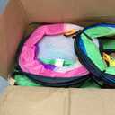 Kids Play Tunnel Tent for Toddlers, Colorful Pop Up Crawl Tunnel Toy for Baby or Pet with Breathable Mesh, Collapsible Gift for Boy and Girl Play Tunnel Indoor and Outdoor Game