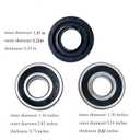 Washer Bearing Seal Kit Compatible with LG Kenmore Tromm Front Load Washers | Replace MDS62058301