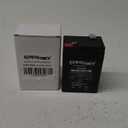 ExpertPower 6 Volt 4.5 Amp Rechargeable Battery (EXP645) Black