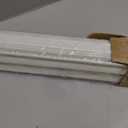 Yaocom 4 Strip White 32 Inch Vinyl U-Shape Door Bottom Seal, Slide on Weatherstrip Interior Door Bottom to Block Light and Reduce Noise Fits 32 x 1-3/8 Doors, Fills 1/2 1-1/2 Gaps