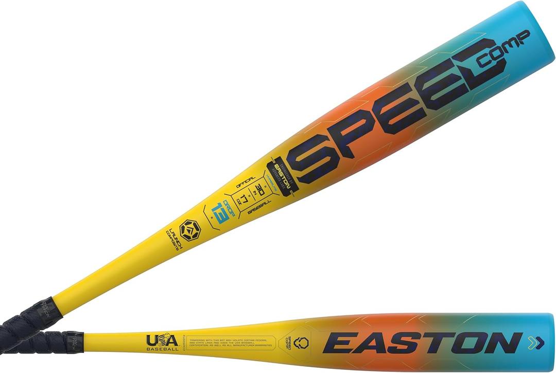 Easton | Speed Comp Baseball Bat | USA Baseball | -10 / -13 Drop | 2 5/8" Barrel | 1 Pc. Composite