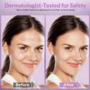 2 x Forehead Wrinkle Patches & Under Eye Patches with Collagen, Anti Wrinkle Patches for Reduce forehead Lines, Facial Wrinkles Treatment Remover Women Eye Patches for Puffy Eyes and Dark Circles, 18 pcs