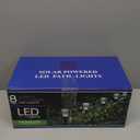 GIGALUMI 8 Pack Bright Solar Garden Lights