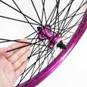 20"/26" x 1.85" Heavy Duty Bike Rim Wheel Set, 12 Gauge 48 Spokes Wheelset, Double Wall Aluminum Alloy Bicycle Wheels Rims (Front & Rear) Disc Brake