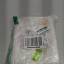 Semi Sheer Kitchen Curtains for Small Windows Light Filtering Curtains 24 inch Length Cream Boho Farmhouse Rod Pocket Cafe Drapes for Basement Bathroom Window Treatments, 25x24 Inch 2 PCS (Ivory White)