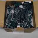 Brightown C7 Christmas Lights Outdoor 25 Feet Warm White Christmas Lights String Green Wire for Room Roofline House Garden Patio Backyard Cafe Party Xmas Home Decorations, 25 Clear Bulbs