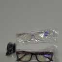 Gaoye 2-Pack of Reading Glasses - Blue-Light Filter, UV Protection - Readers with Rectangle Frames (+1.5)