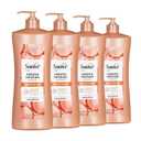 Suave Keratin Infusion Smoothing Shampoo For Frizzy Hair, Anti-Humidity + 48HR Frizz Control, Smooths & Detangles For Easy Styling, 28 FL OZ Pump, 3 Count