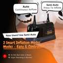 Balloon Pump Electric, Dual Nozzle Balloon Inflator Air Pump, Fast & Easy Inflation for Party Decorations, Birthday Decorations Lightweight, Portable Balloon Blower Machine