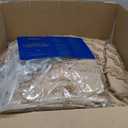 Bedsure Tufted Boho Comforter Set Queen Size - Light Brown Boho Bed Set, GentleSoft 3 Pieces Farmhouse Shabby Chic Embroidery Bedding, Gifts for Woman, Jacquard Queen Comforter for All Seasons