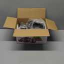 GANIZA Food Processors, Electric Food Chopper with Meat Grinder & Vegetable Chopper - 2 Bowls (8 Cup+8 Cup) with Powerful 450W Copper Motor - Includes 2 Sets of Bi-Level Blades for Fruits/Meat/Nuts (Black)