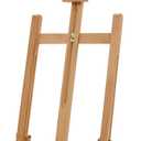 MEEDEN Large Wooden Tabletop H-Frame Easel, 38'' High, Solid Beech Wood Table Easel for Painting Canvas 25'' Max, Studio Desktop Art Easel Stand for Painting & Displaying,for Artists & Beginners