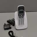 VTech Cordless Phone with DECT 6.0, FullDuplex Speakerphone, Lighted Display, Backlit Keypad, Caller ID/Call Waiting, Volume Control, Hearing Aid Compatible, Wall Mount | VG131 (White)