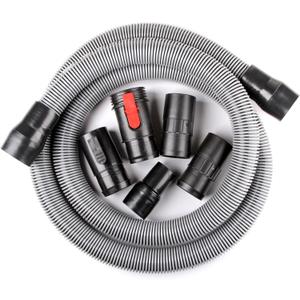 WORKSHOP Wet/Dry Vacs Shop Vacuum Accessories WS17823A Long Hose Attachment, 1-7/8-inch x 10-feet Heavy Duty Contractor Hose for Wet Dry Shop Vacuum Cleaners