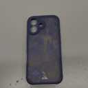 XIZYO for iPhone 16 Case, Floral Rose Cute Phone Case for Women Girls Aesthetic Pattern Print Slim TPU Bumper Shockproof Protective Cover for iPhone 16 6.1 Inch, Deep Blue