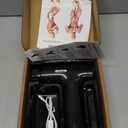 AYURA Massage Gun Deep Tissue, Muscle Massager Gun for Pain Relief, Percussion Massage Gun with 30 Speeds & 6 Heads, Portable Handheld Back Massage Gun for Athlets Men Women (Black)