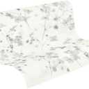 A.S. Cration Wallpaper Floral Design - White, Gray - Flower Wallpaper 395.99in x 20.87in Made in Germany - 387263