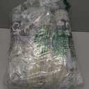 4x6 Vintage Area Rug for Bedroom Living Room, Washable Indoor Rug Non Slip, Thin Throw Floral Floor Low Pile Distressed Carpet for Bathroom Office Laundry Kitchen (Blue/Orange)