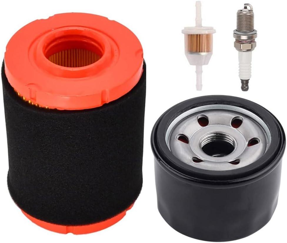 937-05066 737-05066 Air Filter for Cub Cade-t XT1 LT42 XT1-LT42 XT1-LT46 MTD 547CC OHV PowerMore 4X90HU 4X90HUA 8X90KU Troy Bilt TB42 TB46 Craftsman T1300 T1500 Mower w 951-12690 Oil Flter