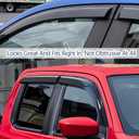 Rain Guards Window Visors Fit for Nissan Frontier 2022-2026 Crew Cab