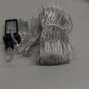 JMEXSUSS 66ft 200 LED White Christmas Lights Indoor Outdoor, Connectable String Twinkle Lights Outdoor Clear Wire Plug in for Bedroom House Fireplace Christmas Tree Decoration