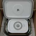 Chef Preserve Large Glass Vacuum Seal Container  Vacuum Sealed Container for Food Storage  Leak-Proof Vacuum Sealer Container with Pump  BPA-Free, Microwave, Freezer, and Dishwasher Safe