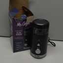 Mr. Coffee Automatic Coffee Grinder with 5 Presets, 12 Cup Capacity, Black  Ideal for Home Use and Espresso Lovers