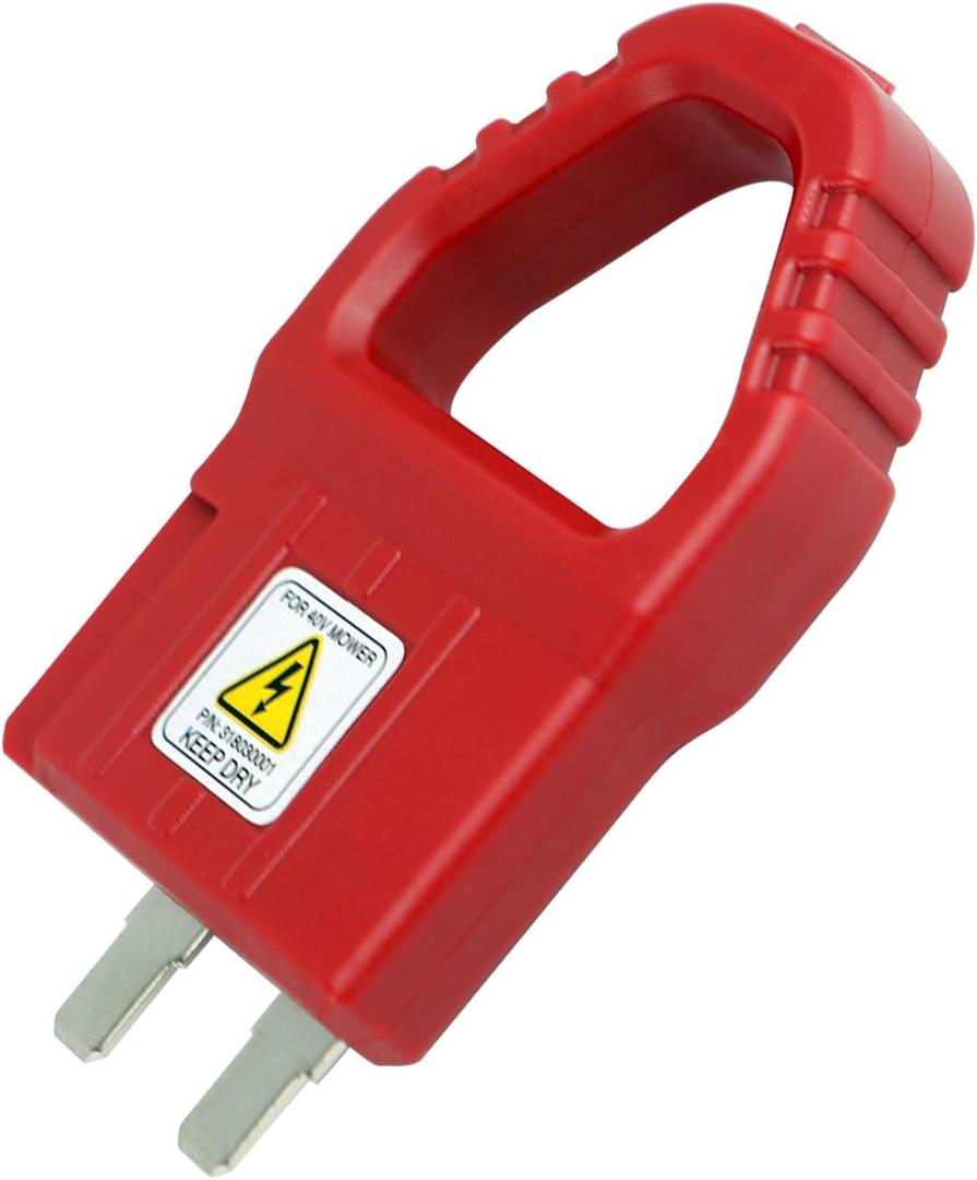 Grass Mower Parts Ryobi 318030001 Starting Key Compatible with 40V Cordless Mowers Replacement for RY401014US and RY401015US 40 Volt 21 in. Lawn Mower with Dual Battery Selector