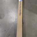 Vinyl PVC 6-Feet Real Estate Sign Post, Realtor Yard Sign Post for Open House and Home for Sale, 47" Arm Holds Up to 36" Sign, White with Flat Cap(No Sign)