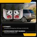 Tail Light Compatible with Range Rover HSE Vogue L322 2002-2009