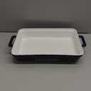 Ceramic Casserole Dish For Oven - 10.6 x 7.2 x 2.3 - Funny Gift for Bakers and People That Like To Cook or Housewarming Gift Idea