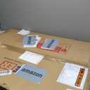 WEER 40X32 Inch Brushed Nickel Bathroom Mirror, Brushed Silver Metal Frame Mirror, Rounded Rectangle Silver Bathroom Vanity Mirror, Tempered Glass, Anti-Rust, Hangs Horizontally or Vertically